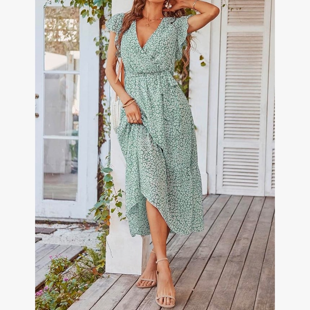 Gorgeouss Green Dress